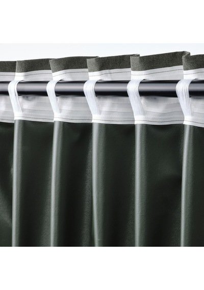 Ikea Rosenmandel Fon Perde 135x300 Cm Yeşil