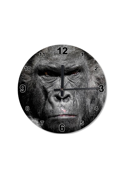 Kingkong Goril Ahşap Duvar Saati (407612772) Ahşap