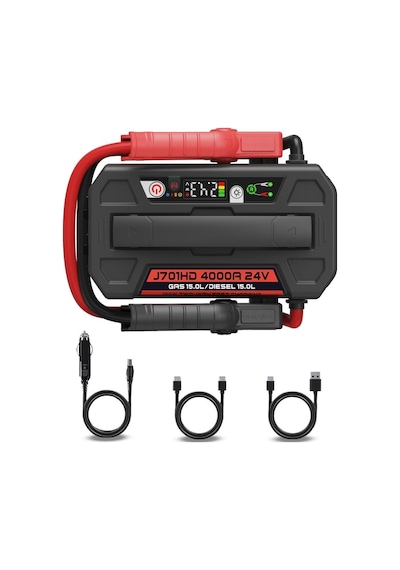 Lokithor J701hd 24v 4000amp Li-polimer Akıllı Akü Takviye + Powerbank + Led Lamba