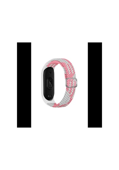 Mi Band 6 Star Kordon - Pembe-beyaz Bz8683140518790