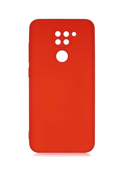Xiaomi Redmi Note 9 Kılıf Zore Mara Lansman Kapak - Kırmızı