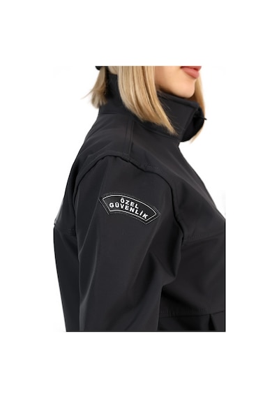 Yeni Tip Güvenlik Soft Shell Mont Siyah