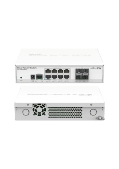 Mikrotik Crs112 8P 4S In Wıht 8 Port Gıgabıt 4Xsfp Cloud Router
