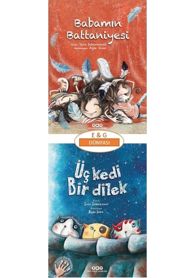 Babamın Battaniyesi + Üç Kedi Bir Dilek 2'li Set