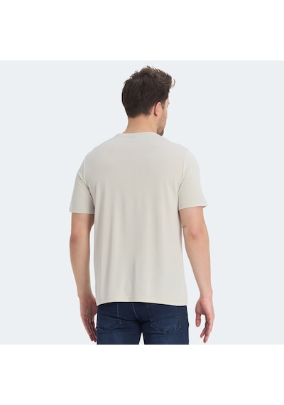 Lumberjack 5M MB MODAL SB203 5FX Erkek  Bej Tişört