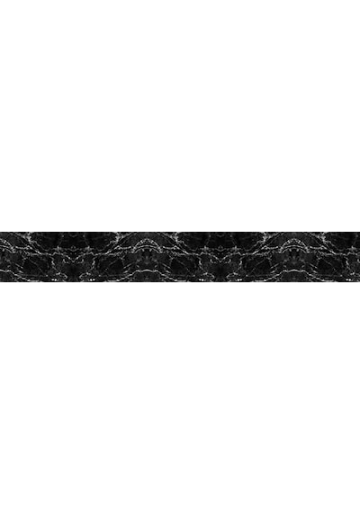 Stickerart Tezgah Üstü Fayans Kaplama Folyosu Mutfak Tezgahı Kaplama Siyah Mermer 70 Cm X 2 Metre
