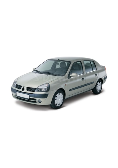 S-Dizayn Renault Symbol Krom Cam Çıtası 4 Prç 1999-2006