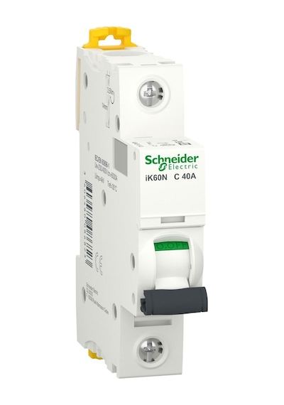 Schneider Electric Acti9 İk60N A9K24140 40A Sigorta (1P, 6Ka, C Eğrisi)