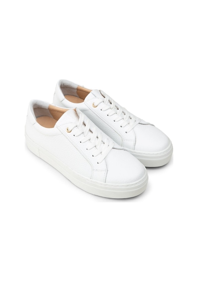 Deery Kadın Hakiki Deri Beyaz Sneaker Ayakkabı - R2571zbyzc01