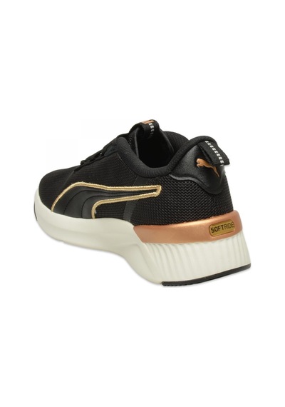 Puma 311955 Softride Harli Metallic Wns Koşu Sı Siyah-sarı Kadın Spor Ayakkabı Siyah - Sarı