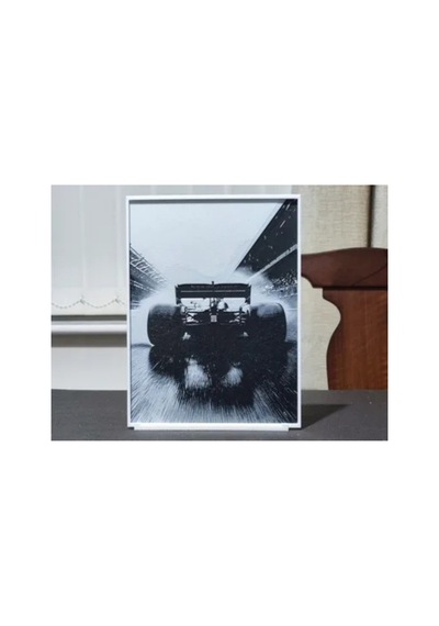 Formula 1 Araç Çizimi Dekoratif Tablo 23x10 Cm