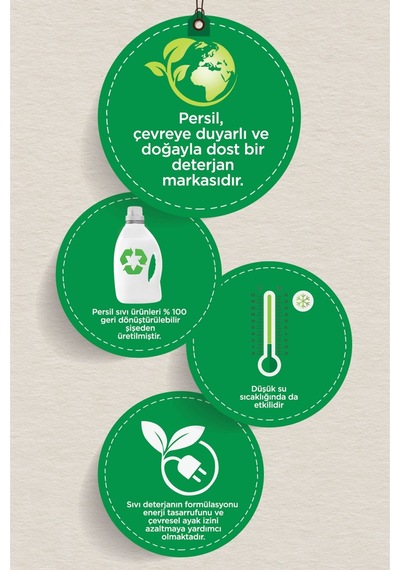 Persil Matik Toz Çamaşır Deterjanı 14kg Color/renkli 92 Yıkama