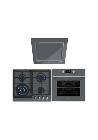 Teka HLB 8400 - GZC 64320 XB - DLV 68660 ST Ankastre Set Gri
