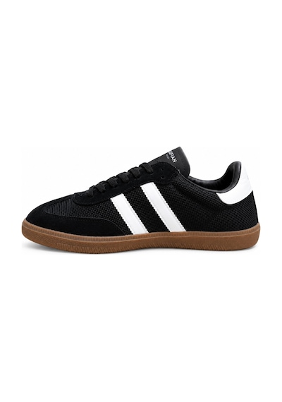 Lufian 121230066 Lenora Deri Unisex Sneaker Ayakkabı Siyah