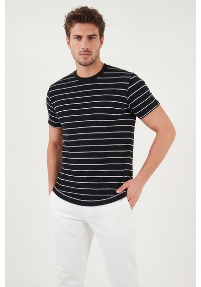 Buratti Erkek T Shirt 5904039 Siyah Siyah