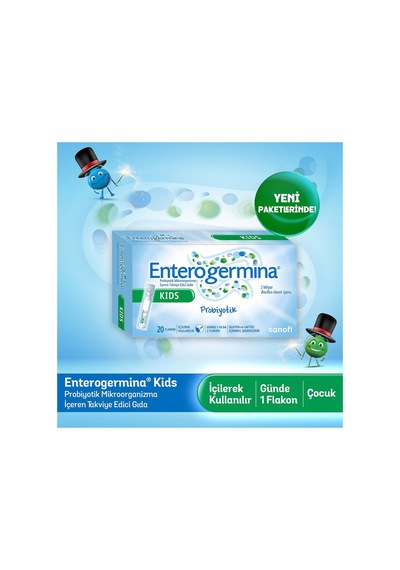 Enterogermina Kids 5 Ml 20 Flakon 3 Adet