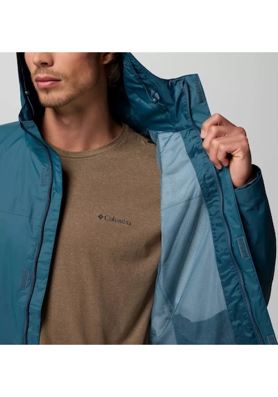 Columbia Men S Watertight Iı Jacket Erkek Yağmurluk Rm2433-430 Mavi