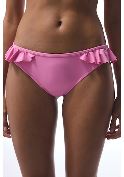 Penti Pembe Begonia Fırfırlı Bikini Altı