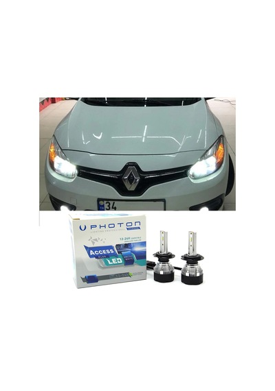 Renault Fluence Sis Uzun Far Ampulü H16 Access Yeni Seri Beyaz