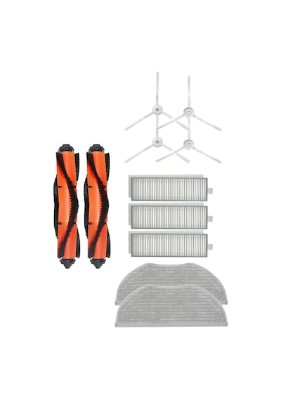 Xiaomi Vacuum Mop 2in1 Essential Mjstg1 Robot Süpürge Uyumlu 11'li Yedek Parça Seti-4070
