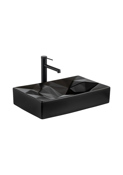 E-w2000ms Tezgah Üstü Lavabo Mat Siyah