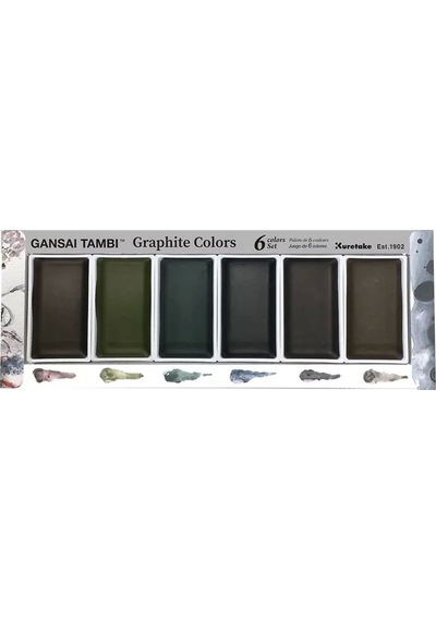 Zig Kuretake Gansai Tambi Sulu Boya Seti 6lı