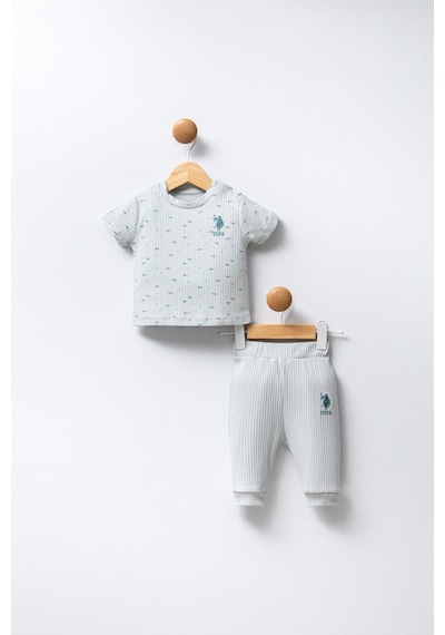 U.S. Polo Assn. U.s. Polo Assn Erkek Bebek Yeşil Takım Yeşil