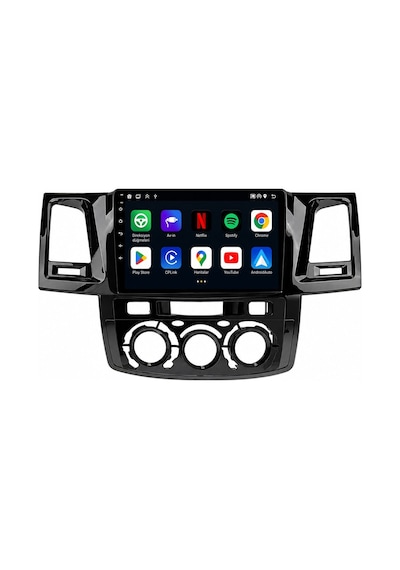 Toyota Fortuner 2008 Android Multimedya Carplay Android Auto Navigasyon 10gb Ram 256gb Pro 9"