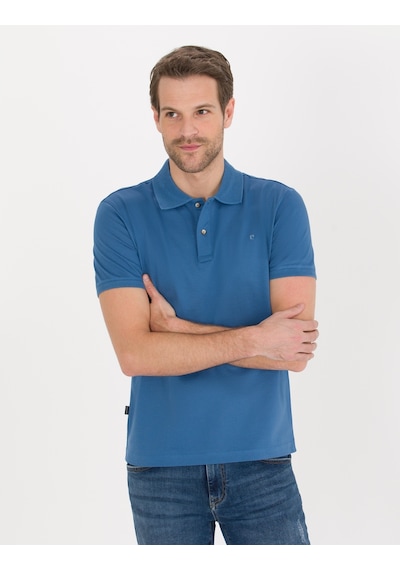 Pierre Cardin Erkek Koyu Mavi Basic Tişört 50262665-Vr032 Koyu Mavi