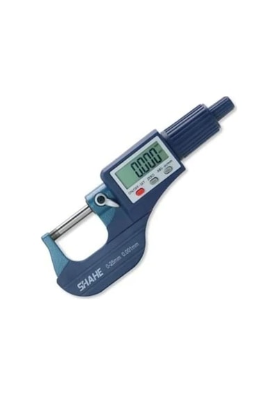 Shahe 5202 0-25mm Dijital Dış Çap Mikrometresi
