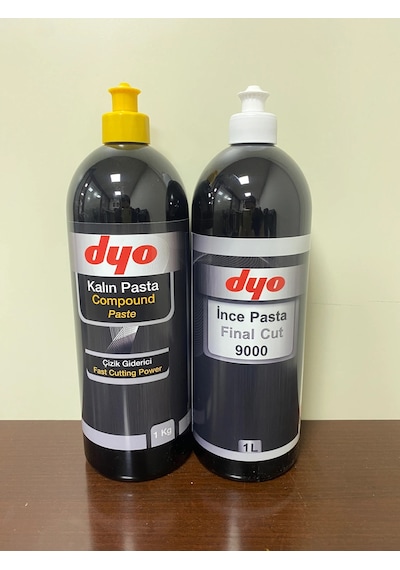 Dyo Kalın Pasta Seti Yeni Ürünler 1 Kg-1 Lt