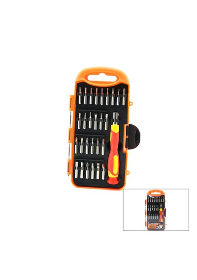 28pcs Saatçi Telefon Bits Tornavida Seti 27pcs Uç + 1-t.vida Sapı 5615