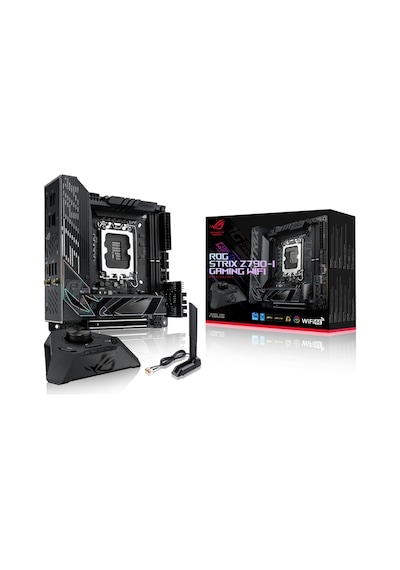 Asus ROG Strix Z790-I Gaming WIFI Intel Z790 7600 MHz (OC) DDR5 Soket 1700 Mini ITX Anakart