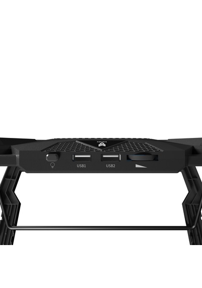 Blueforce Icecore Siyah 5 Fanlı Alüminyum 9-17 Inç Rgb Notebook Soğutucu Stand Sx-25rgb