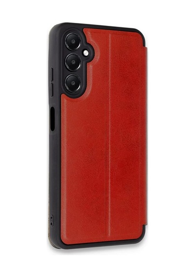 Newface Samsung Galaxy A05s Kılıf Flip Cover - Kırmızı