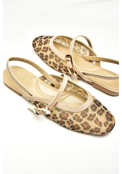 Fox Shoes U820067215 Ten File Kadın Sandalet Ten-file Ten Rengi