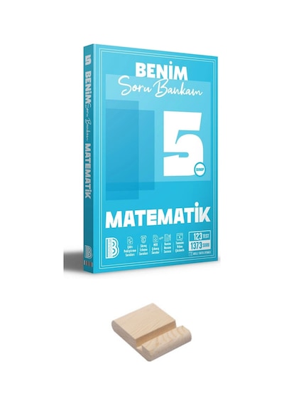 Benim Hocam 5. Sınıf Matematik Soru Bankam + Telefon Standı