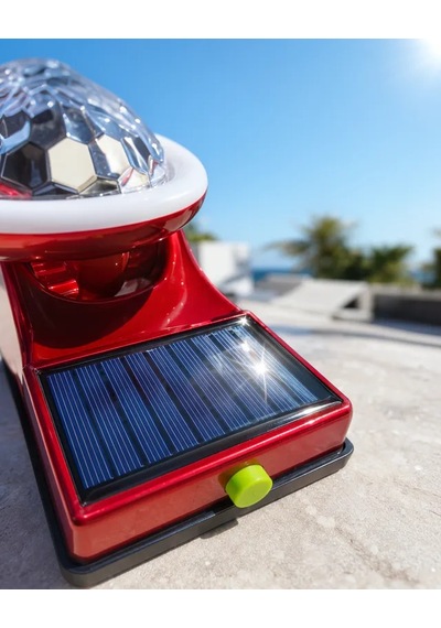 Astraltech Taşınabilir Solar Led Parti Lambası Usb Şarjlı Renkli