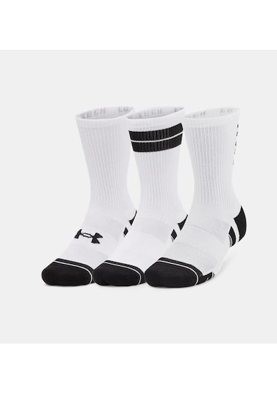 Under Armour Performance Tech Nov 3pk Crew Mid Çorap-31778 Beyaz