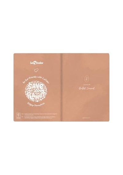 17x24 Keten Noktalı Bullet Journal Defter Kelebek Genel