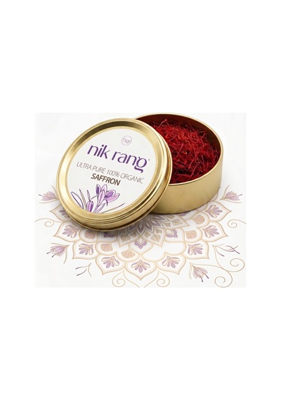 Nik Rang 15 Gr Premium %100 Saf İran Safranı Süper Negin Kalite 15 Gr Katkısız, Doğal Renk Ve Aroma