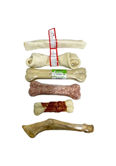 Esca Büyük Irk Köpekler İçin Premium Yılbaşı Ödül Ve Kemik Paketi