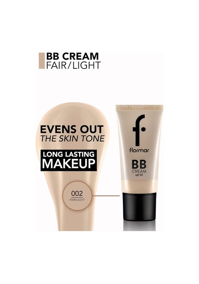 Doğal Bitişli Spf20 Bb Krem - Bb Cream - 002 Fair Light - 8690604535392 Belirtilmemiş