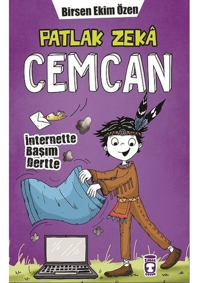 Patlak Zeka Cemcan 5-İnternette Başım Dertte - Birsen Ekim Özen - Timaş Çocuk