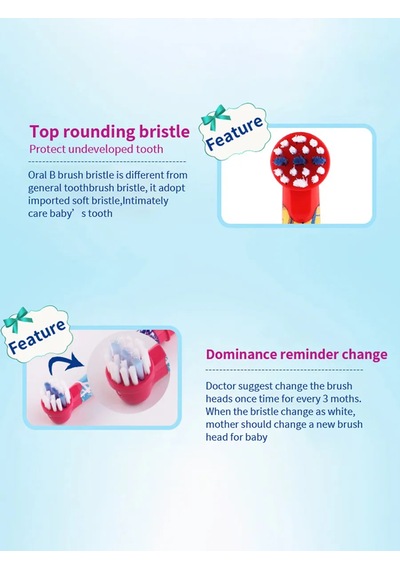 Oral-b Elektrikli Diş Fırçası D100k Çocuk Oral B Frozen 401248905