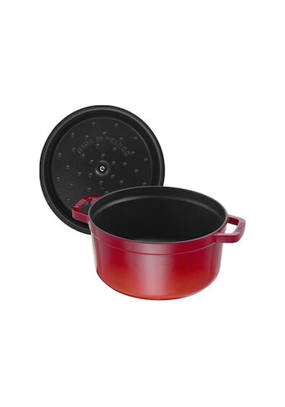 Staub B La Cocotte Döküm Tencere Yuvarlak 24 Cm Kırmızı St-1033365 Staub Çok Renkli