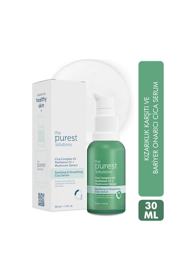 The Purest Solutions Hassas Ciltler İçin Kızarıklık Karşıtı Cica Serum 30 ML