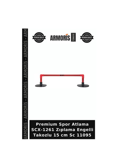 Premium Spor Atlama Scx-1261 Zıplama Engelli Takozlu 15 Cm Sc 11095 Çok Renkli