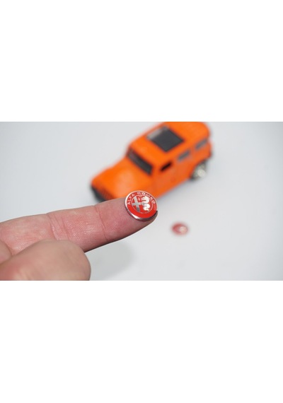 Alfa Romeo Oto Anahtar 3M Metal Alaşım Logo 2Li Set (262918622)