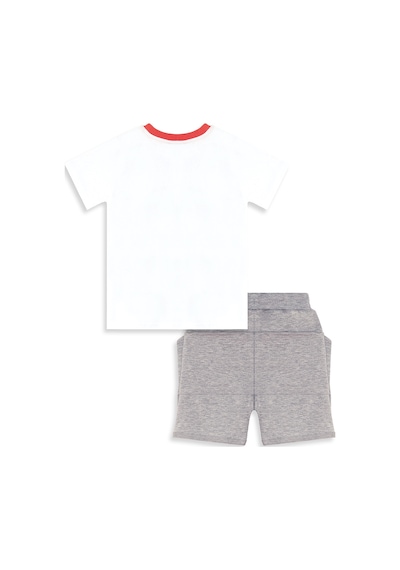 Denokids Timsah Baggy Erkek Çocuk Yazlık T-shirt Şort Takım